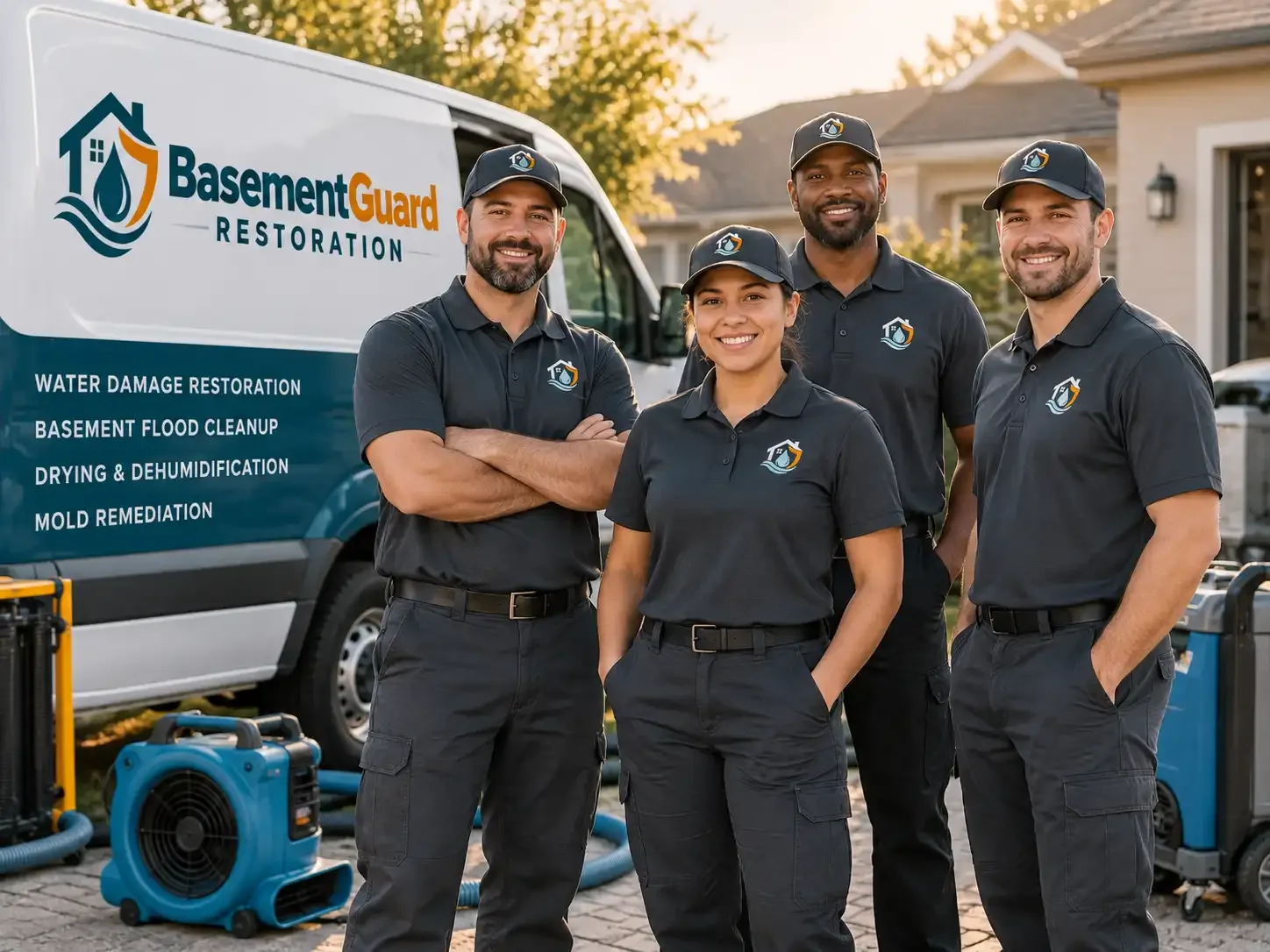 Basement Water Damage Restoration company in Bellville, TX